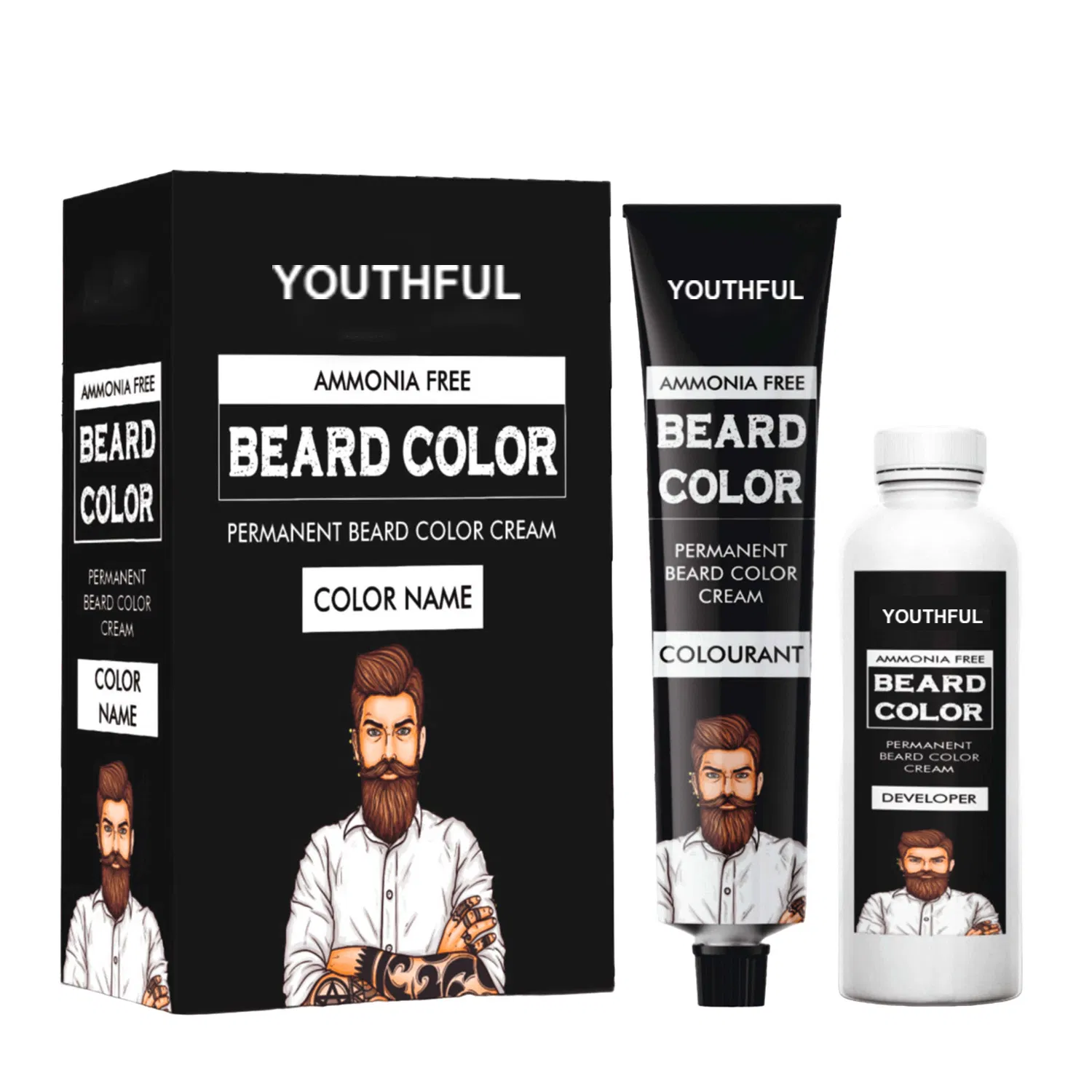 Youthful Natural Men Quick Beard Dye