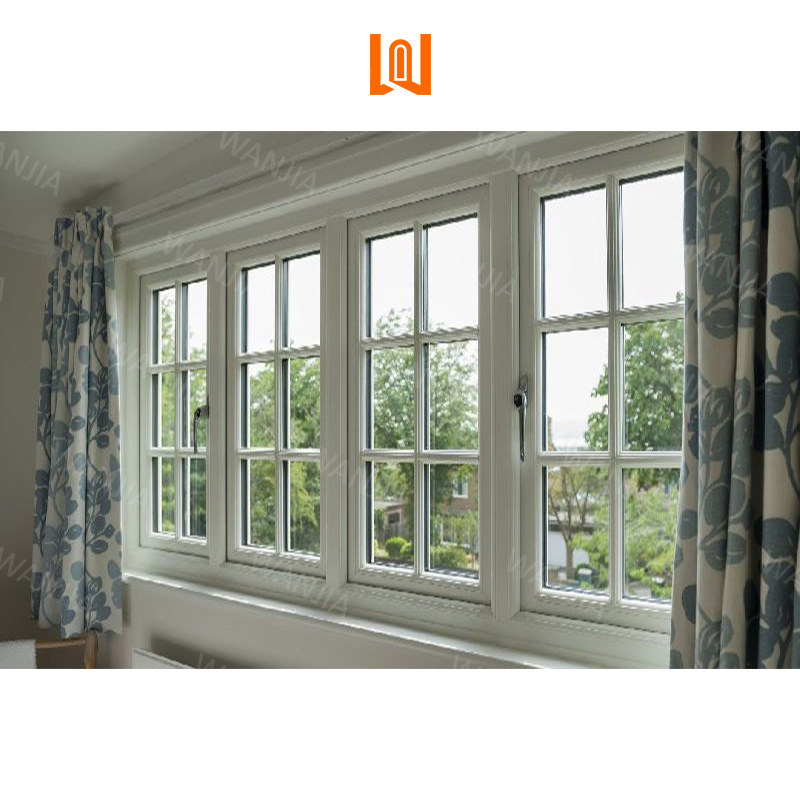 White French Design Plastic Steel Profile PVC UPVC Windows
