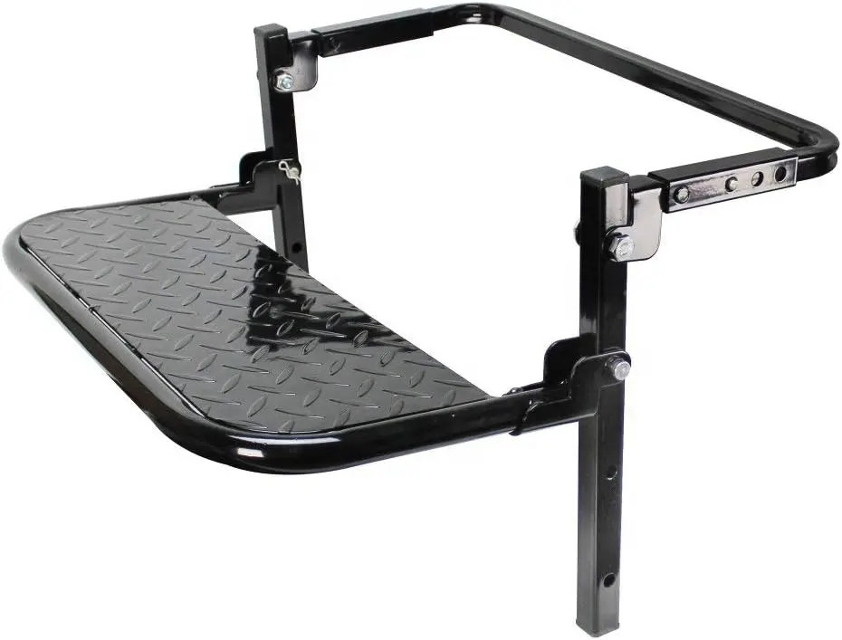 Складная противоскользящая лестница для обслуживания шин и колес грузовиков