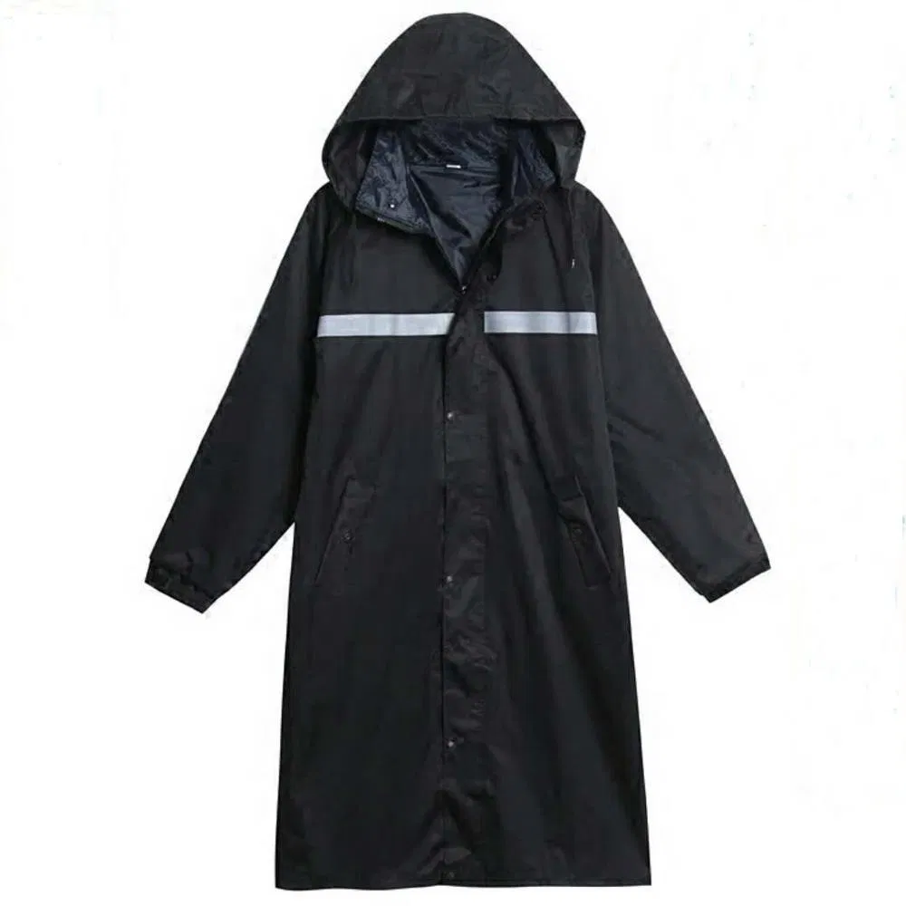 Men′ S Waterproof Long Sleeve Rain Jacket