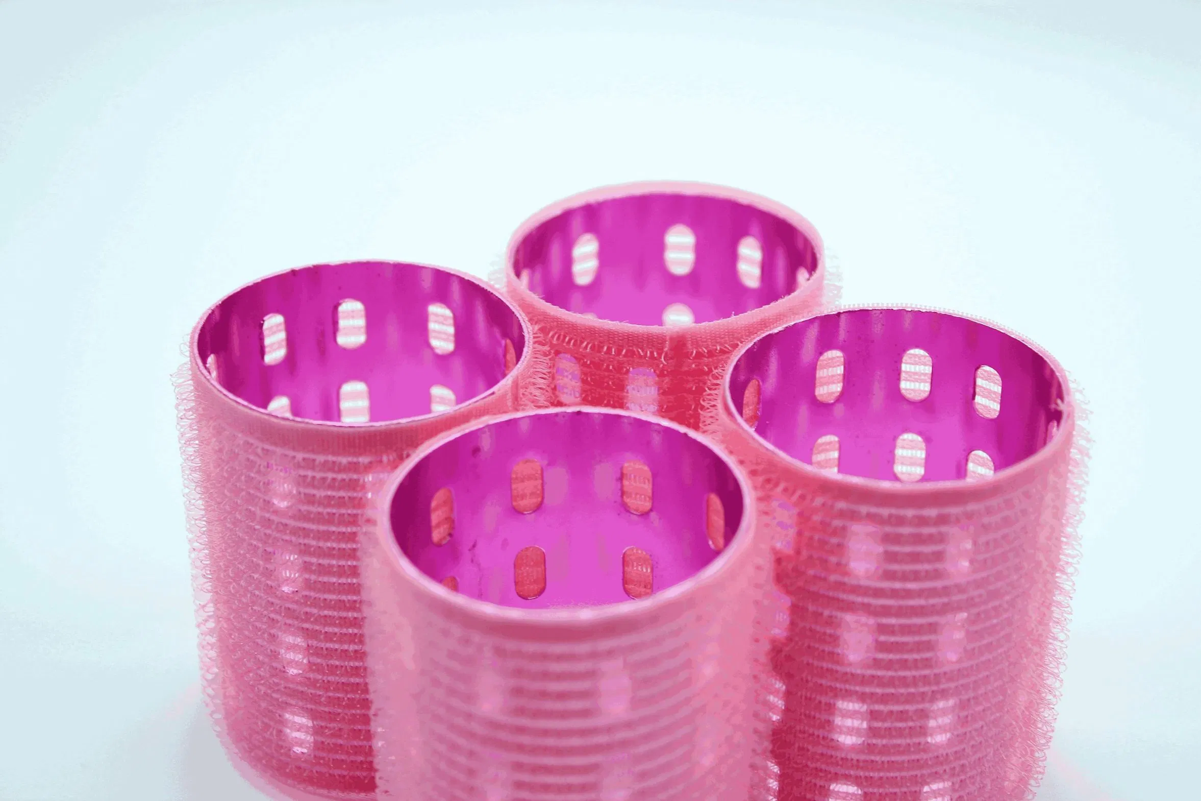 Бигуди алюминиевые с антискользящим покрытием для длинных волос