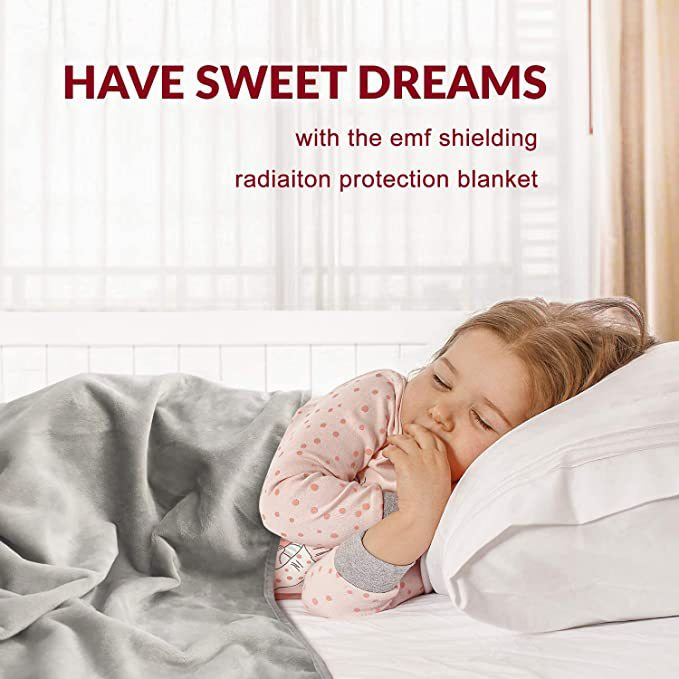 Anti Electromagnetic Emf/RF Shielding Radiation Proof Radio Wave Protection Maternity/Pregnant Blanket