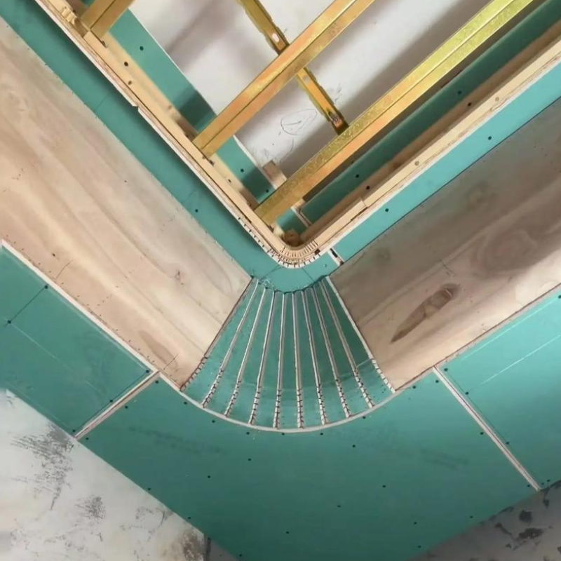 Easy to Install & Impact-Resistant & Mold and Mildew Resistant & Sound Insulation Gypsum Board