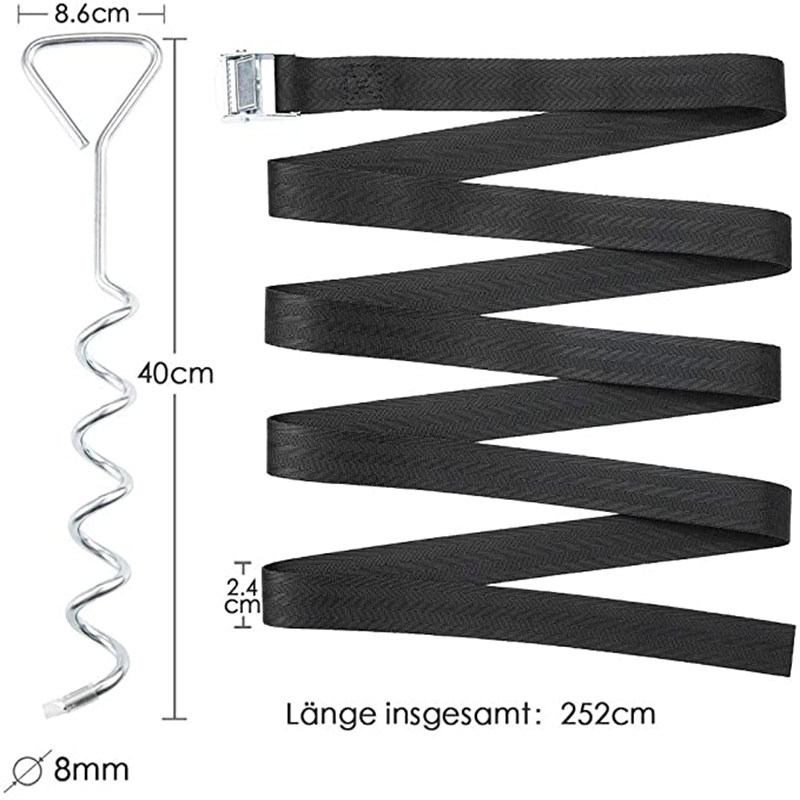 Premium Sun Shade Sail Installation Hardware Kit for Easy Setup