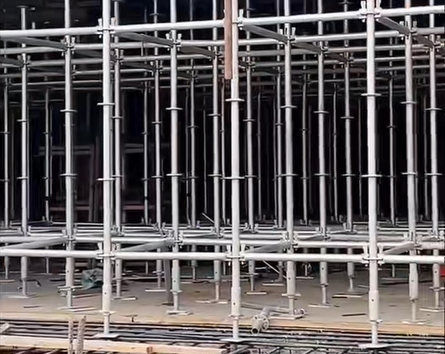 Adjustable Base Jack for Disc-Lock Scaffolding