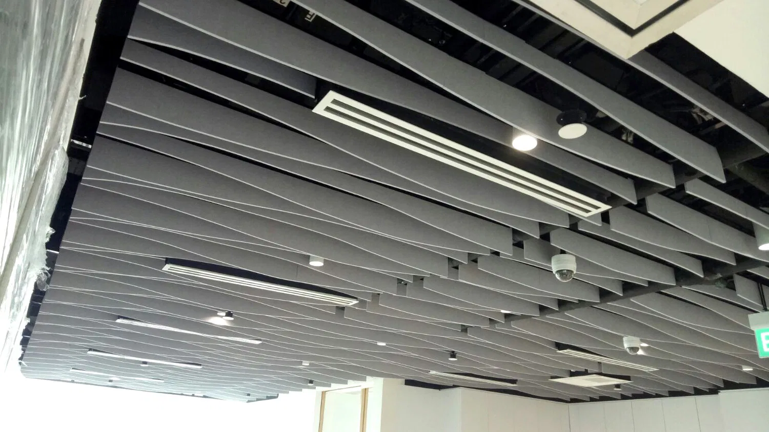 Acoustic Pet Baffle Ceiling for Office Decoration