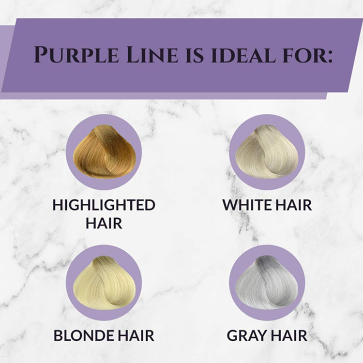 Private Label Nourishing and Moisturizing Purple Hair Mask