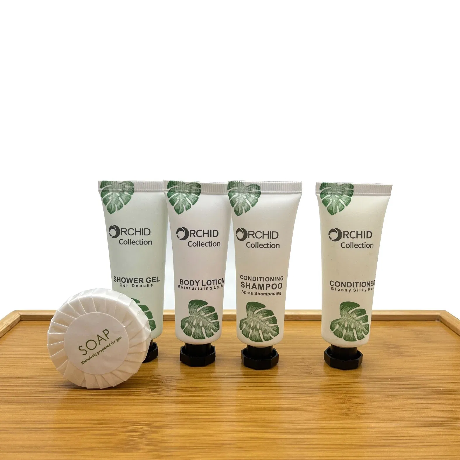 Custom 30 Ml Pet Tube Packaging 5 Star Hotel Amenities Shampoo Conditioner