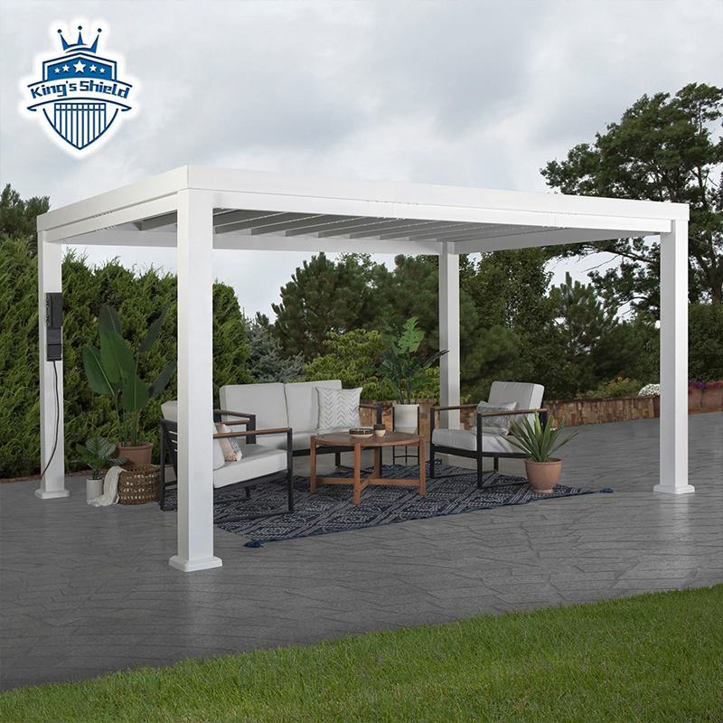 Premium Electric Aluminum Pavilion for Outdoor Events and Gatherings