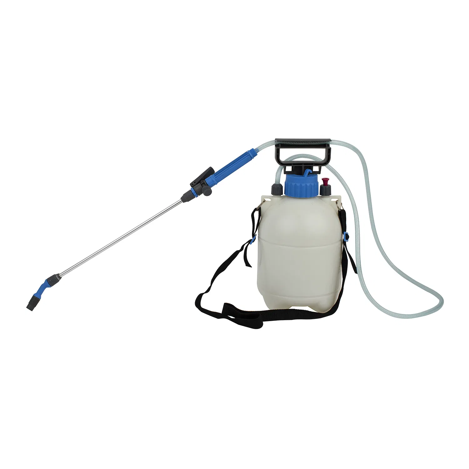 5L Small Plastic Manual Pressure Garden Water Sprayer with Gauge