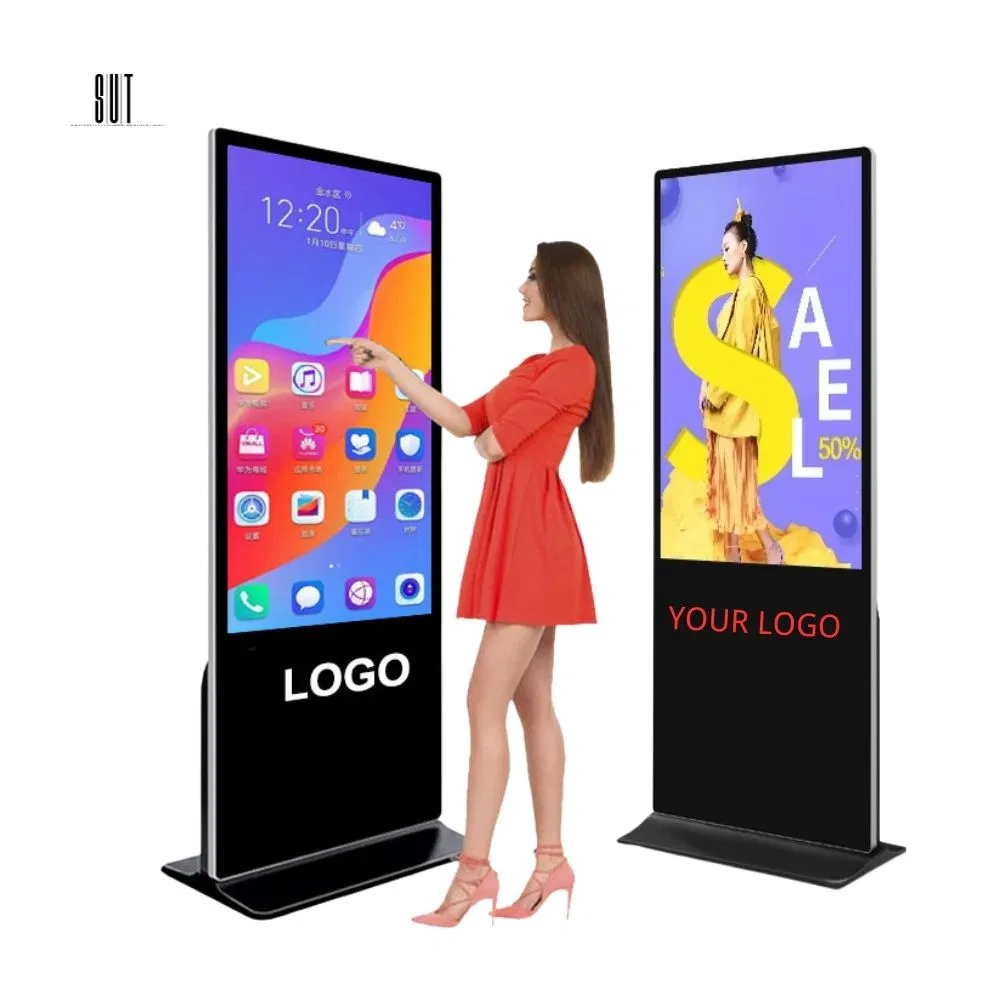 Широкий LCD-бар для рекламы в магазинах