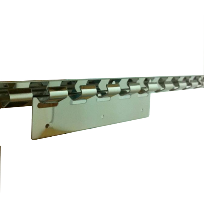 Ss 304/201 Curtain Hanger for PVC Strip Curtain and Accessories Custom Stamping Cutting Processing Service