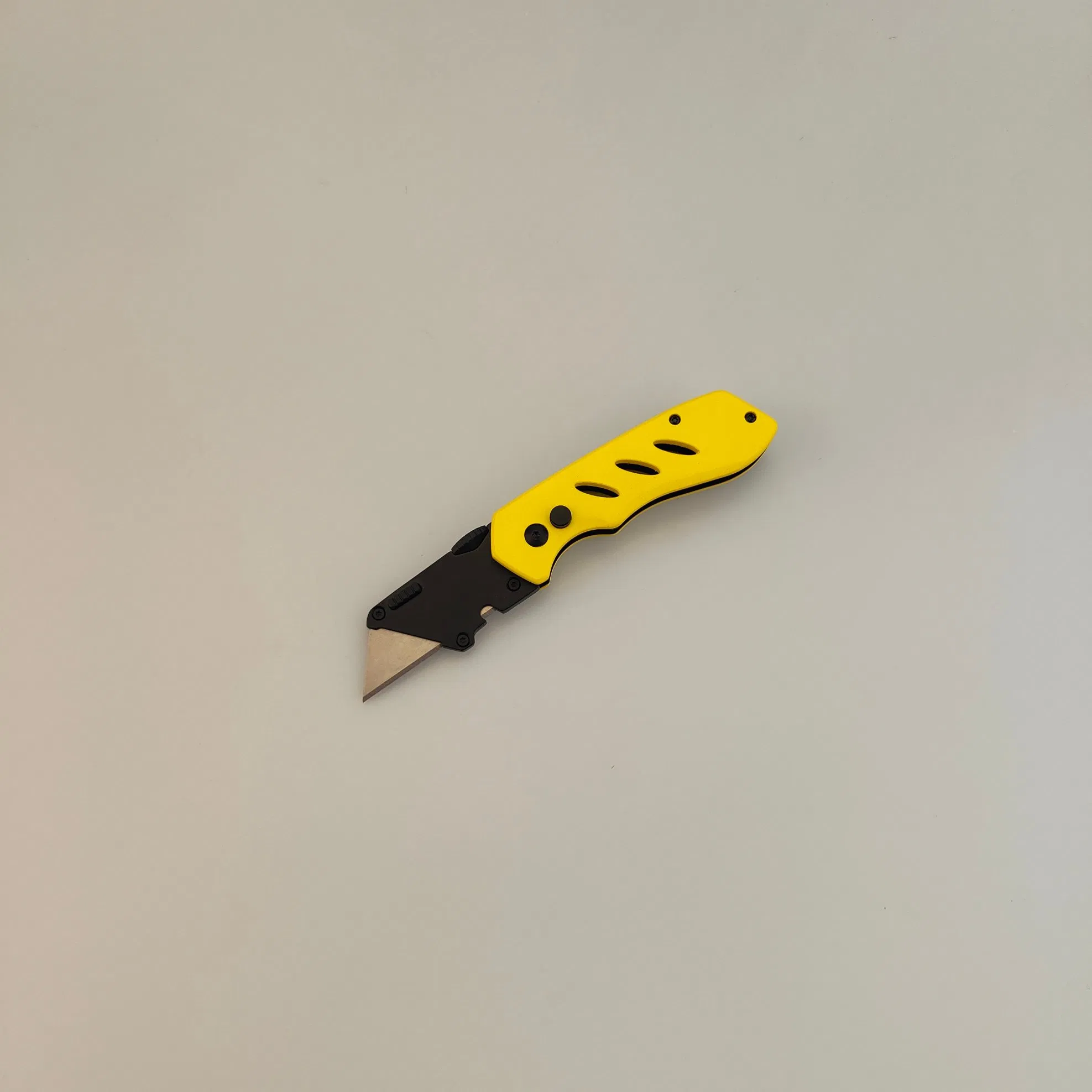 Aluminum Alloy Safety Office Retractable Replacement Blades Folding Utility Carton Cutter Knife Utility Craft Knife