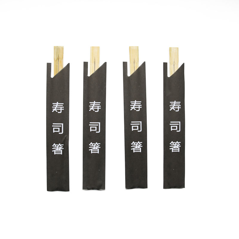Sushi Disposable Bamboo Chopstick Sushi Chopsticks in Paper Packing