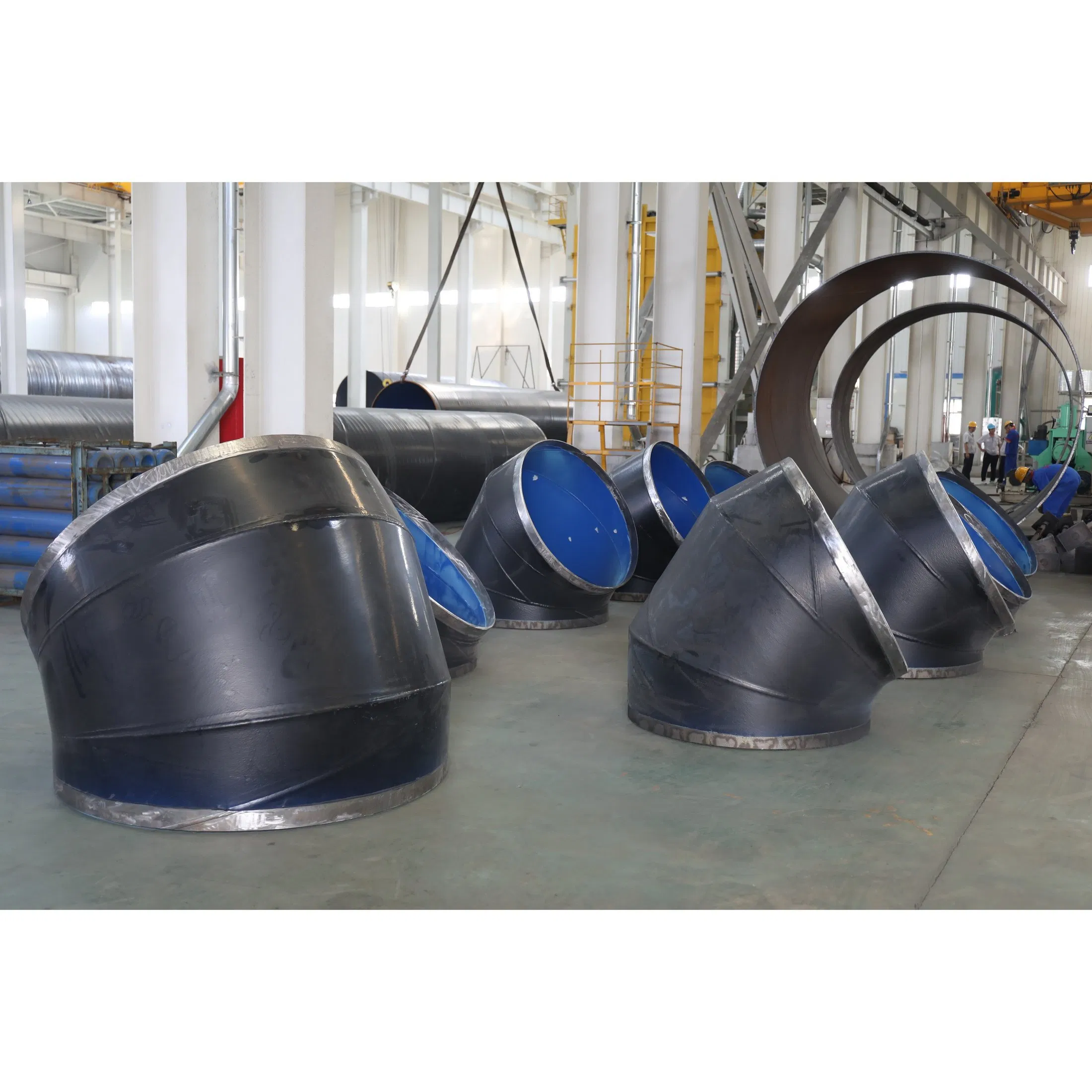 Стальная спиральношовная труба DN1200 с эпоксидным покрытием