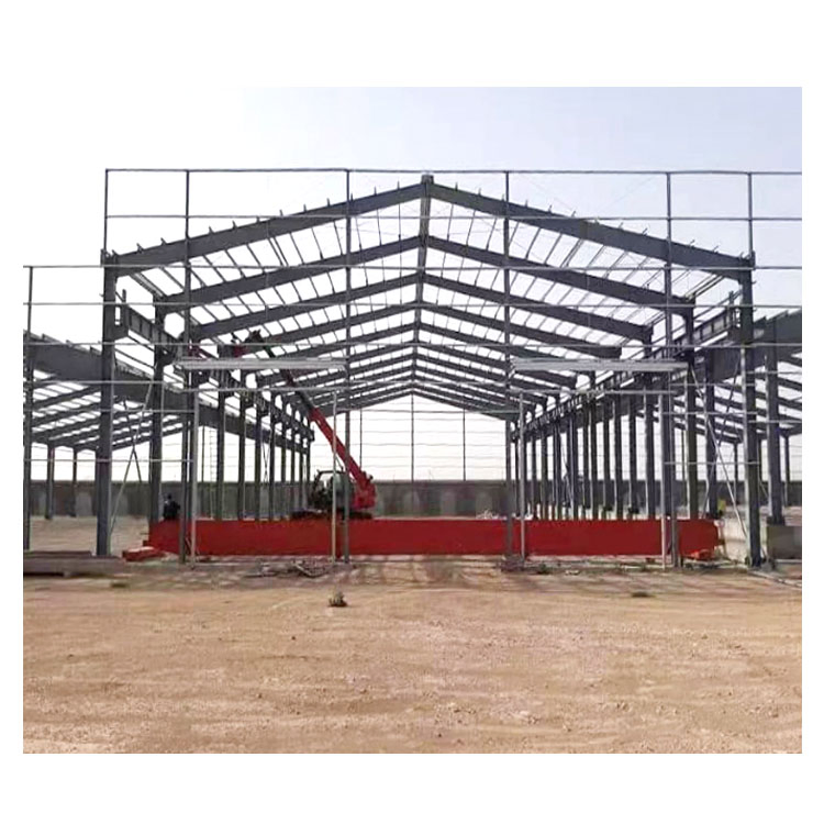 Prefabricated Galvanized H Beam and Column Industrial Workshop with H Section