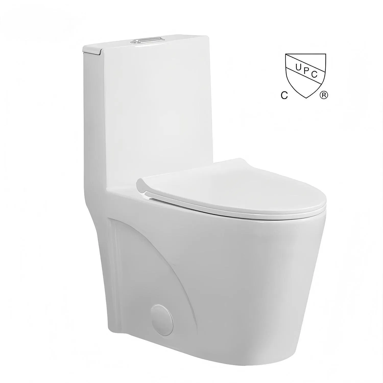 Guangdong Factory Wholesale North America Upc Sanitaryware Ceramic One Piece Toilet Bowl
