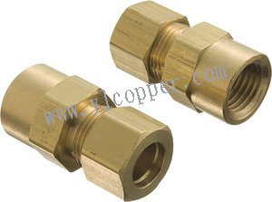 Brass Compression Male Union with High Quality Brass Compression Union