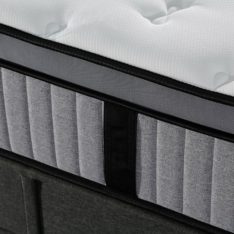 OEM/ODM Home Hotel Bedroom Furniture Euro Top Customizable Size Foam Sponge Pocket Spring Mattress in a Box