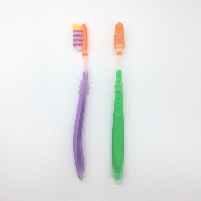 Wholesale OEM Adult Toothbrush Manual Toothbrush Square Head Disposable Hotel Toothbrush