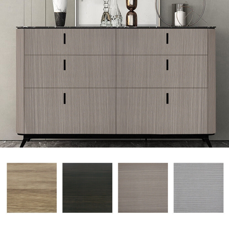 Cheap Price Furniture Wood Grain PVC Film Laminate Film for PVC Panel