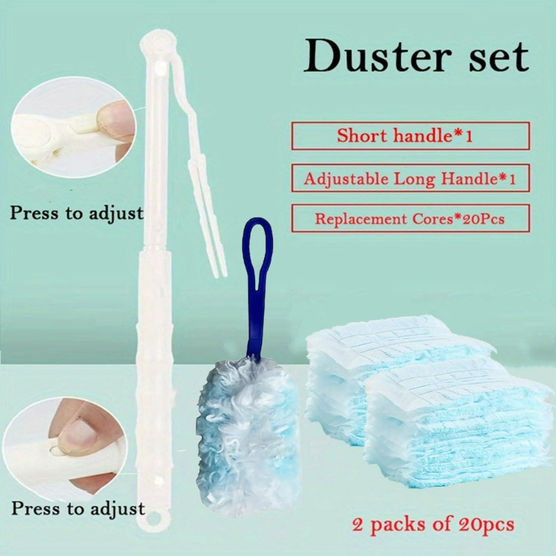 Promotional Multiple Repurchase High-Quality Non-Dusty Cleaning Disposable Feather Brush Duster Set