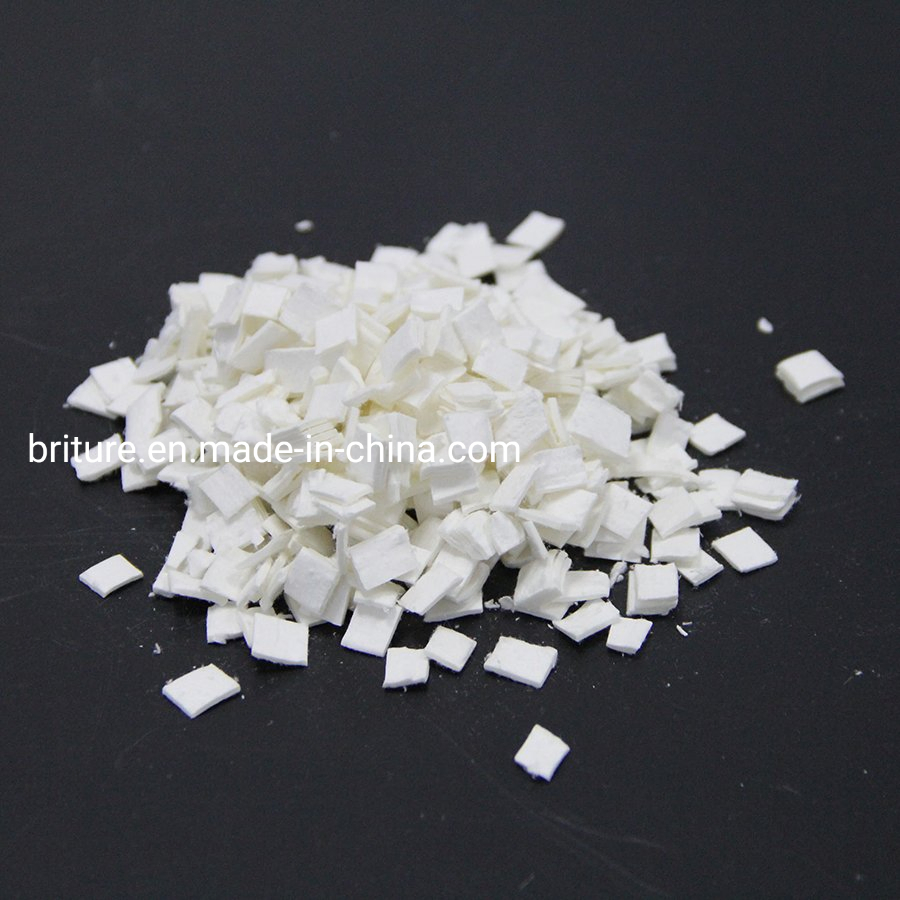 Flake 5*5mm Cellulose Fiber for Thermal Insulation Mortar