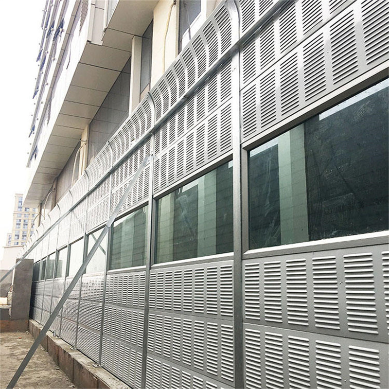 Highway Sound Barrier Panel with High Density Material