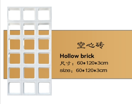 Factory Supply Polyurethane PU Component Nine-Grid Square Stone