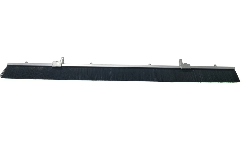 Aluminum Backed Concrete Broom for Finishing, Nylon Fibers, 24/36/48/60/120 Inch