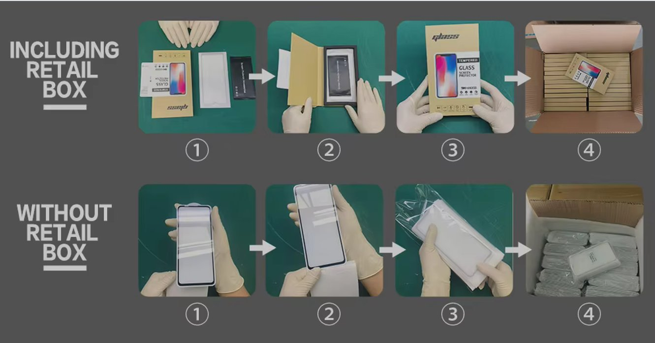 Защитное стекло 0.33 мм 9H для Apple