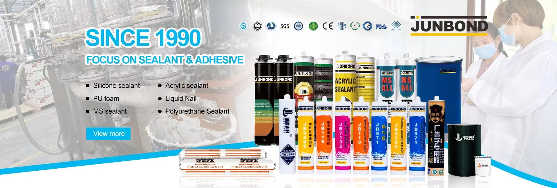 RTV Neutral Oxime Type Fireproof, Fire Retardant, Flame Retardant Silicone Sealant for Windows and Glass Construction