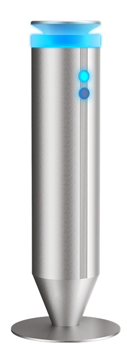 Modern 100ml Aluminum Desktop Aromatherapy Oil Diffuser APP Control Electric Waterless Essential Oil Diffuser