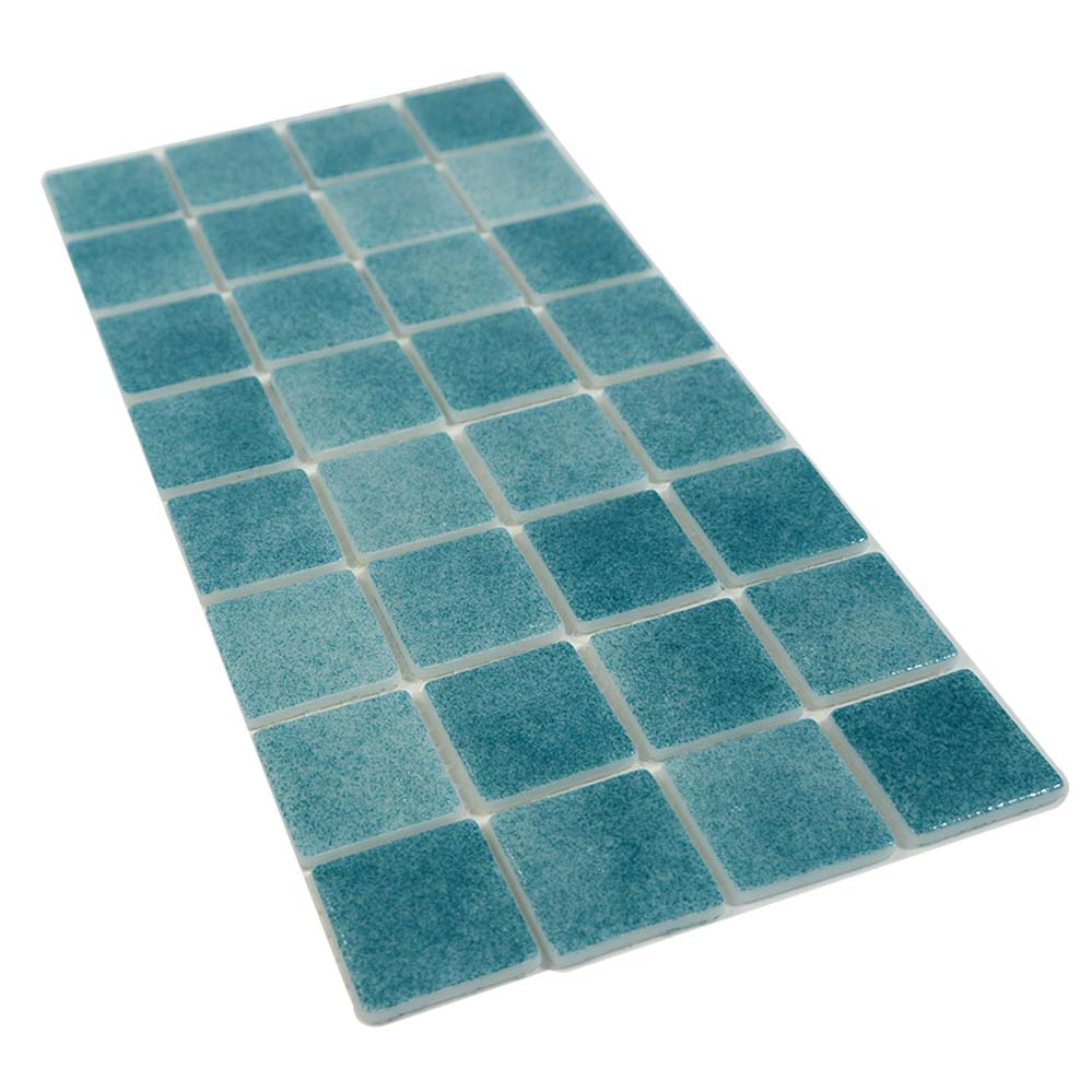 Rough Surface Green Marble Porcelain Mosaic Tile Picture for Swimming Pool Best Selling