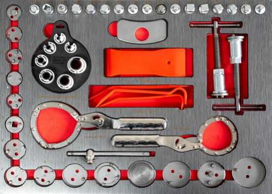 Профессиональный инструментальный тележка для автосервиса