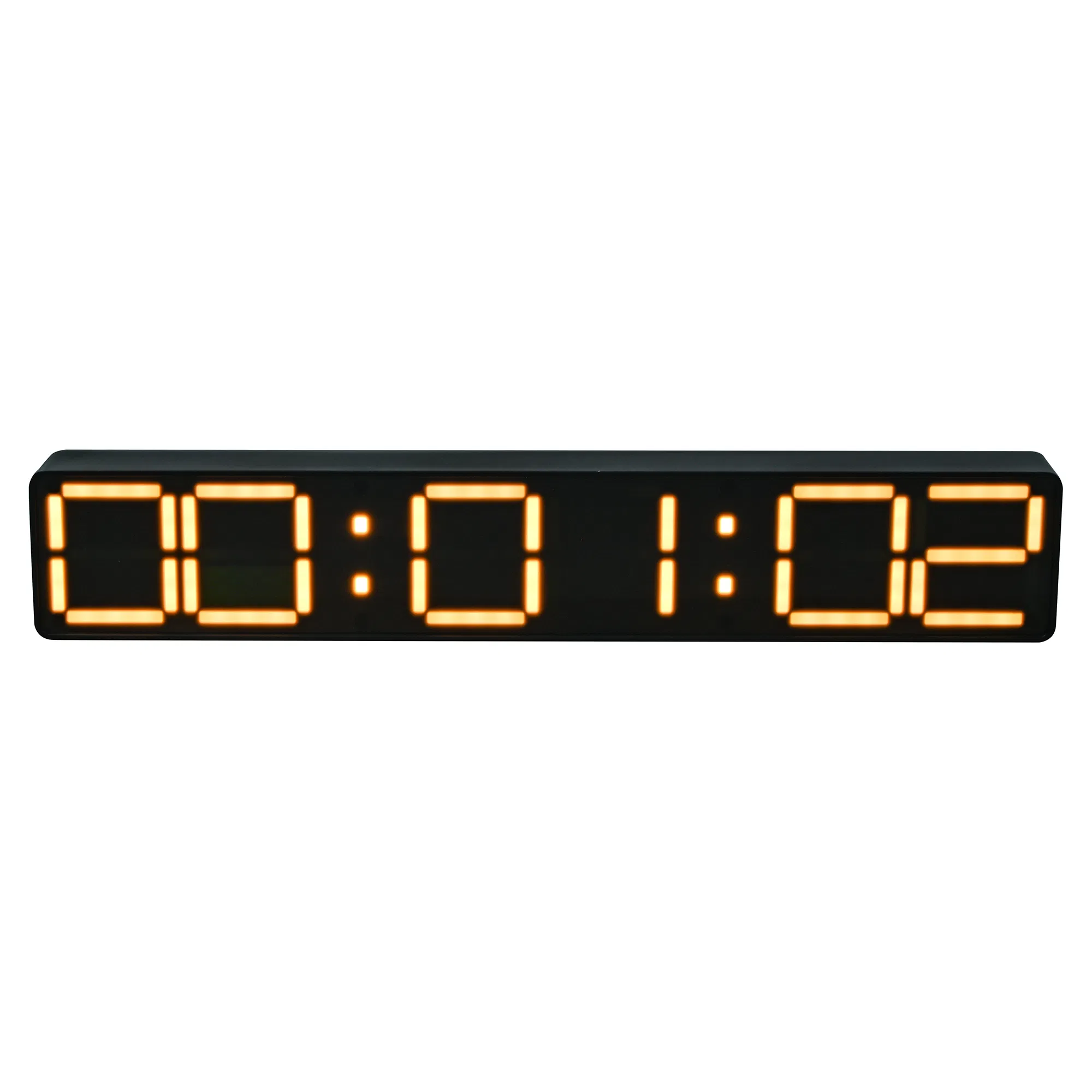 Smart Black Dial 110-240V Voltage Digital LED Time Display Clock