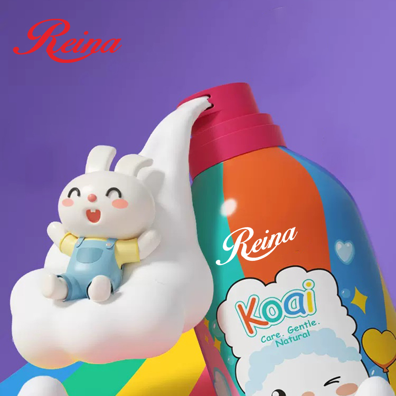 Bath Foaming Mousse Body Wash Gel for Kids Mild Formula