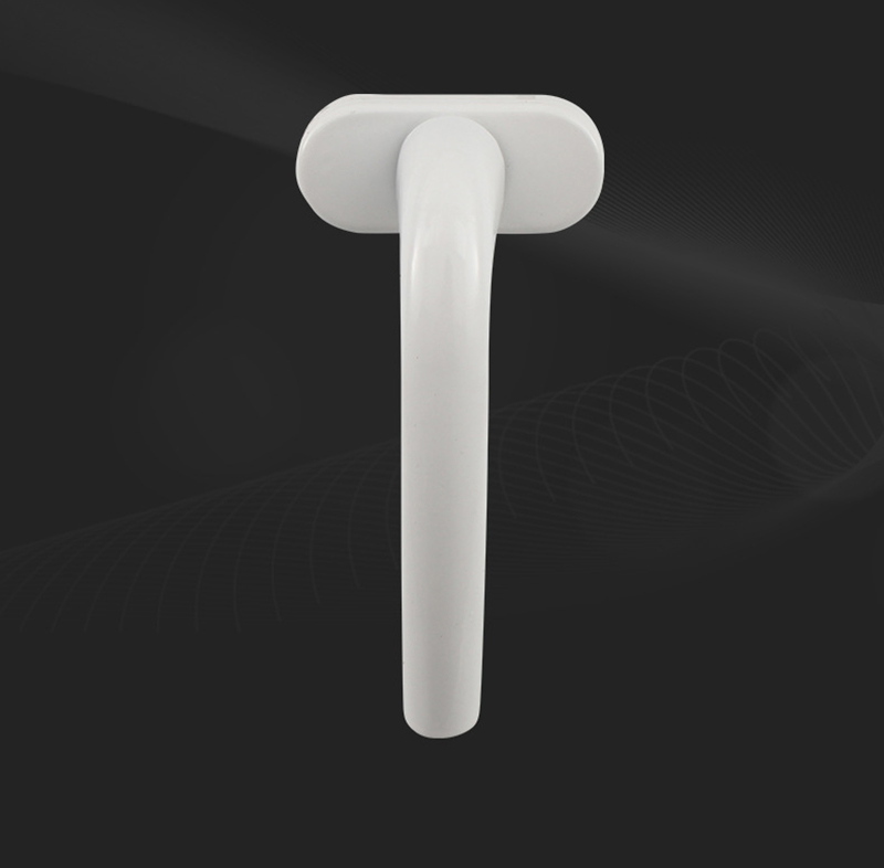 Door and Window Hardware Accessories Aluminum Alloy Glass Window Casement Window Handle Round 7 Shape UPVC Window Pull Handle
