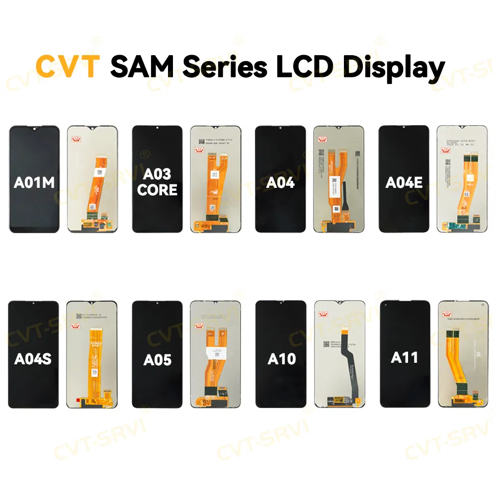 Оригинальный дисплей CVT для Samsung A01m, A03 Core, A04, A05, A10, A11