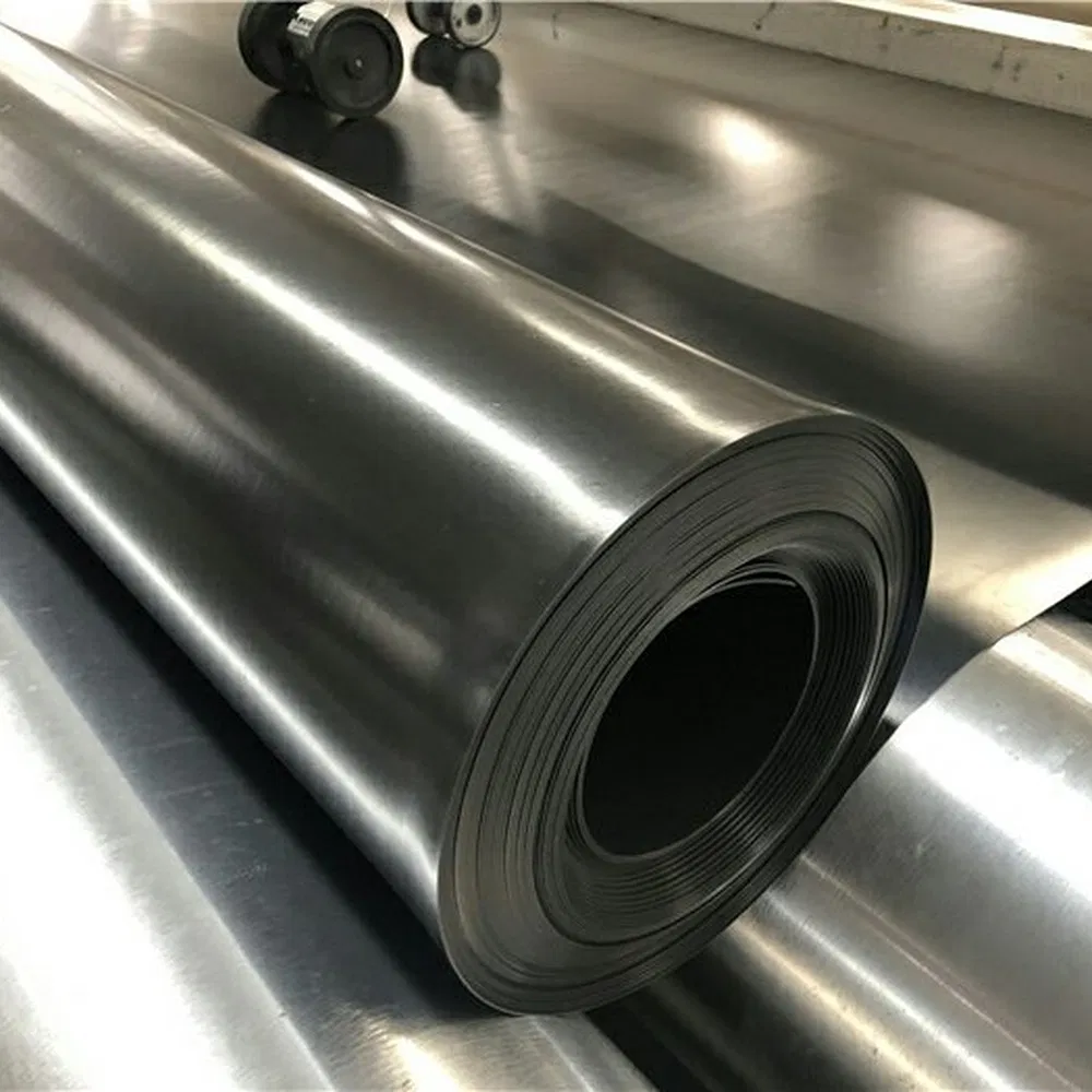 High Strength HDPE Black Color Plastic Landfill Liner Geomembrane for Sanitary Engineering