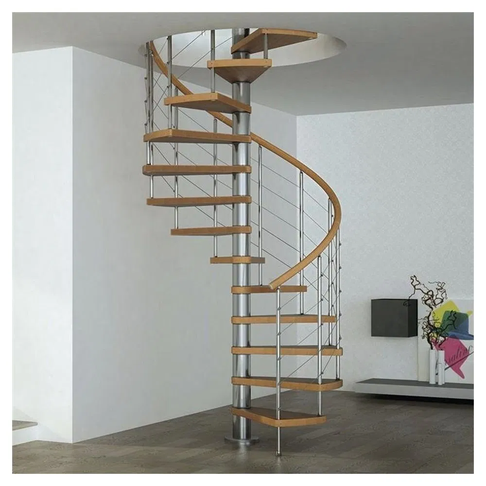 Prima Spiral Staircase and Stainless Steel Spiral Staircase