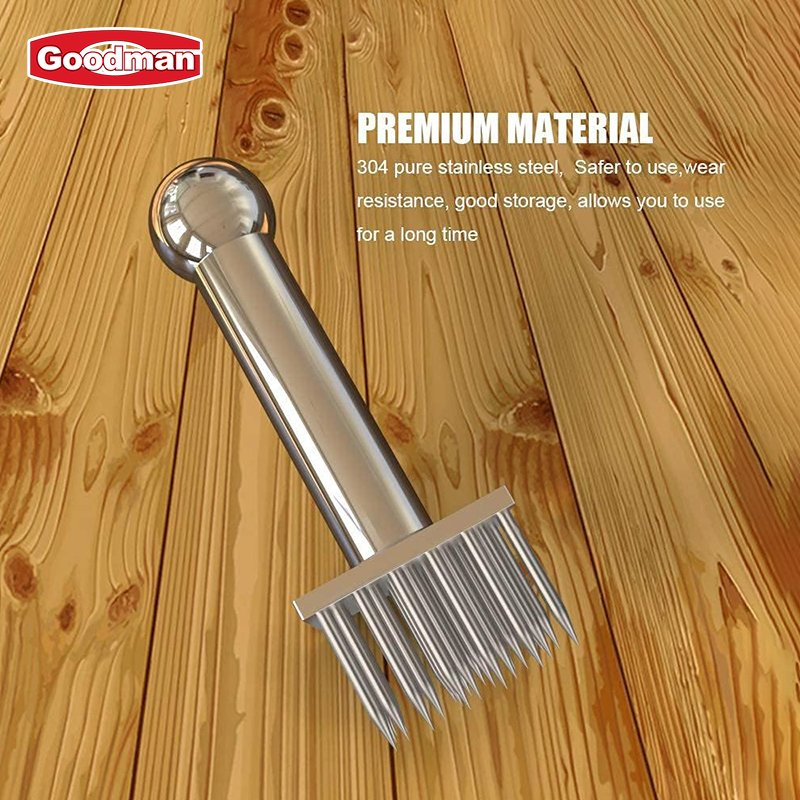 Kitchen Gadgets Heavy-Duty Stainless Steel Meat Tenderizer Needle Profession Kitchen Tools for Kitchen Cooking