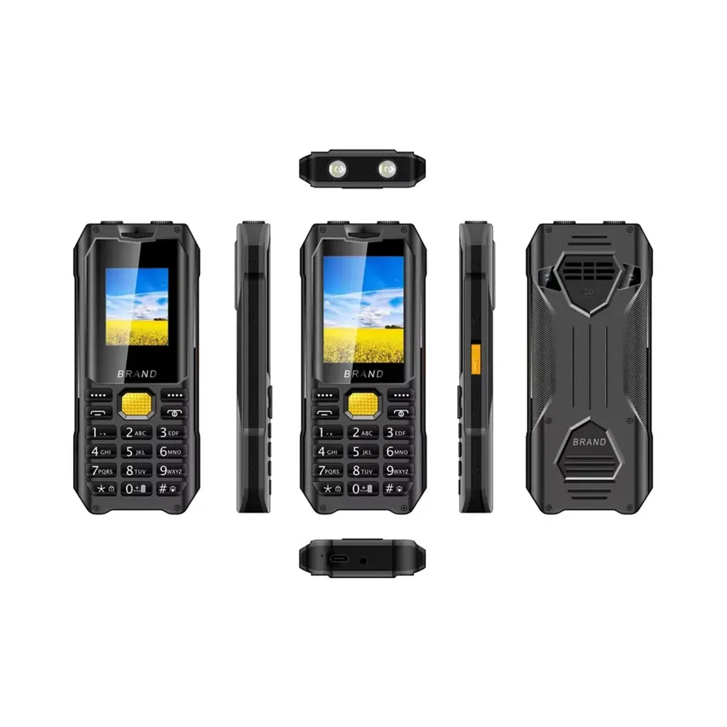 Lightweight Dual SIM Mobile Phone with User-Friendly Interface Dual SIM Feature Phone with Long Battery Life and Compact Design