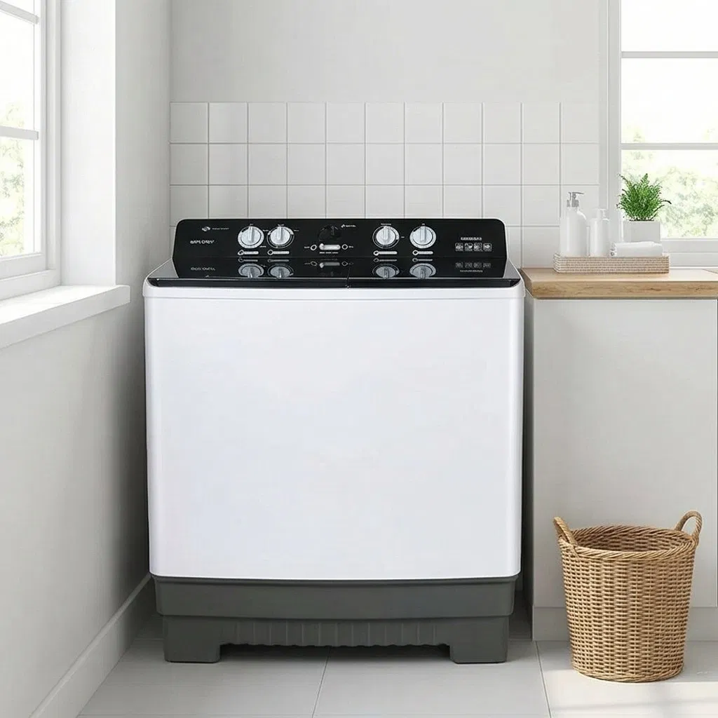 Wholesale Double Bucket 10kg Capacty Household Semi-Automatic Washing Machine