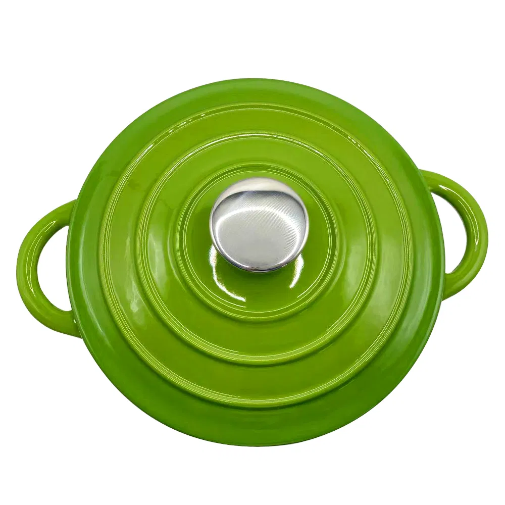 Чугунная эмалированная кастрюля-кокот Cookwin 2 кварты