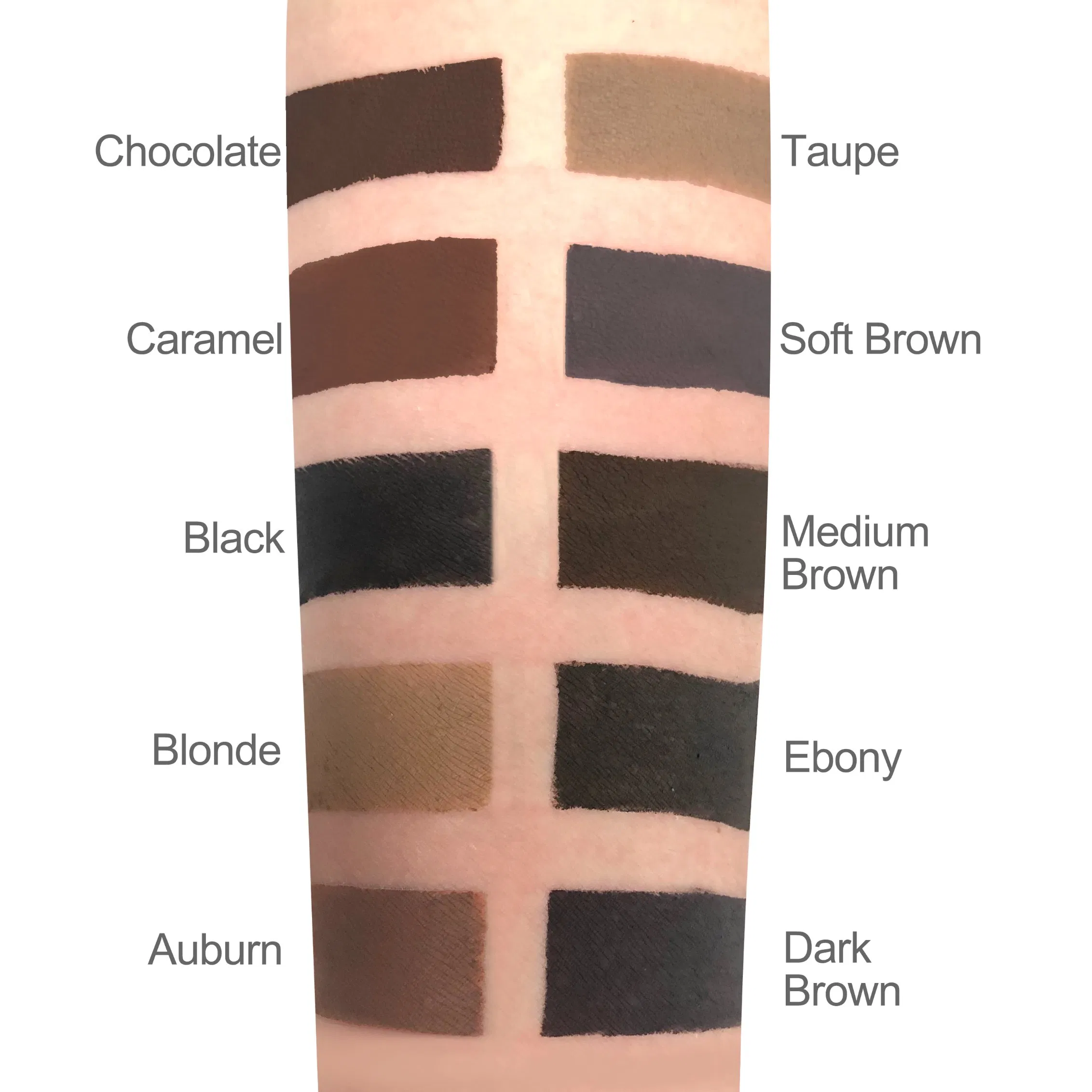 Easy to Create Natural to Dramatic Brows Style Waterproof Gel Pomade Eyebrow