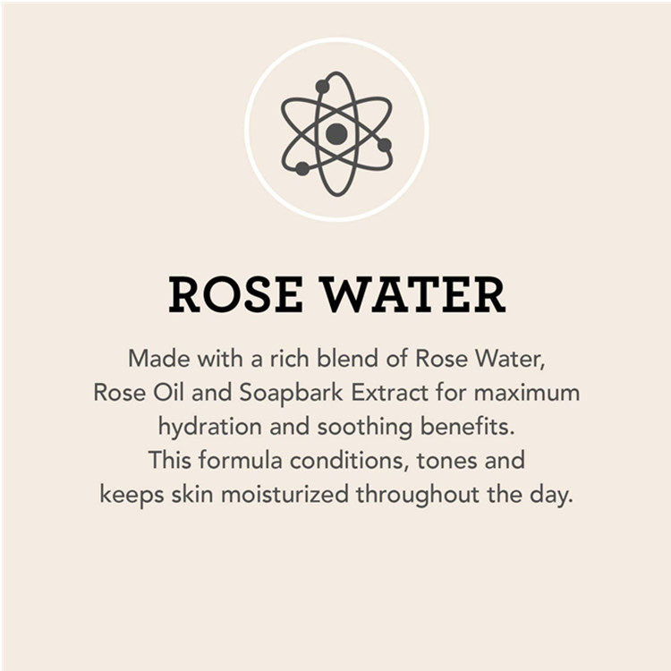 Customized Hydrating Rose Water Facial Toner Spray