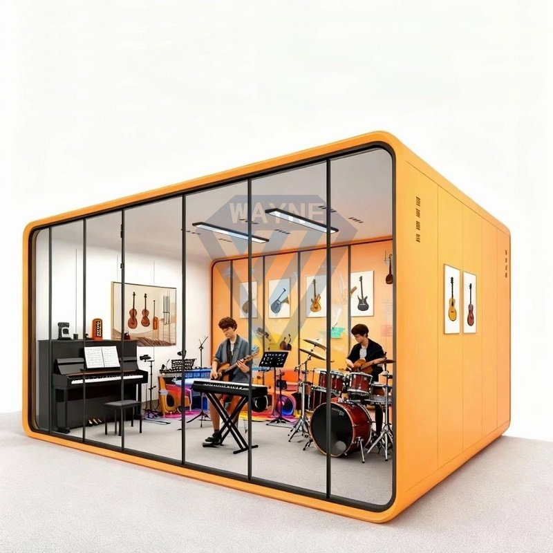 Demountable DIY Mobile Office Booth for Meeting Room