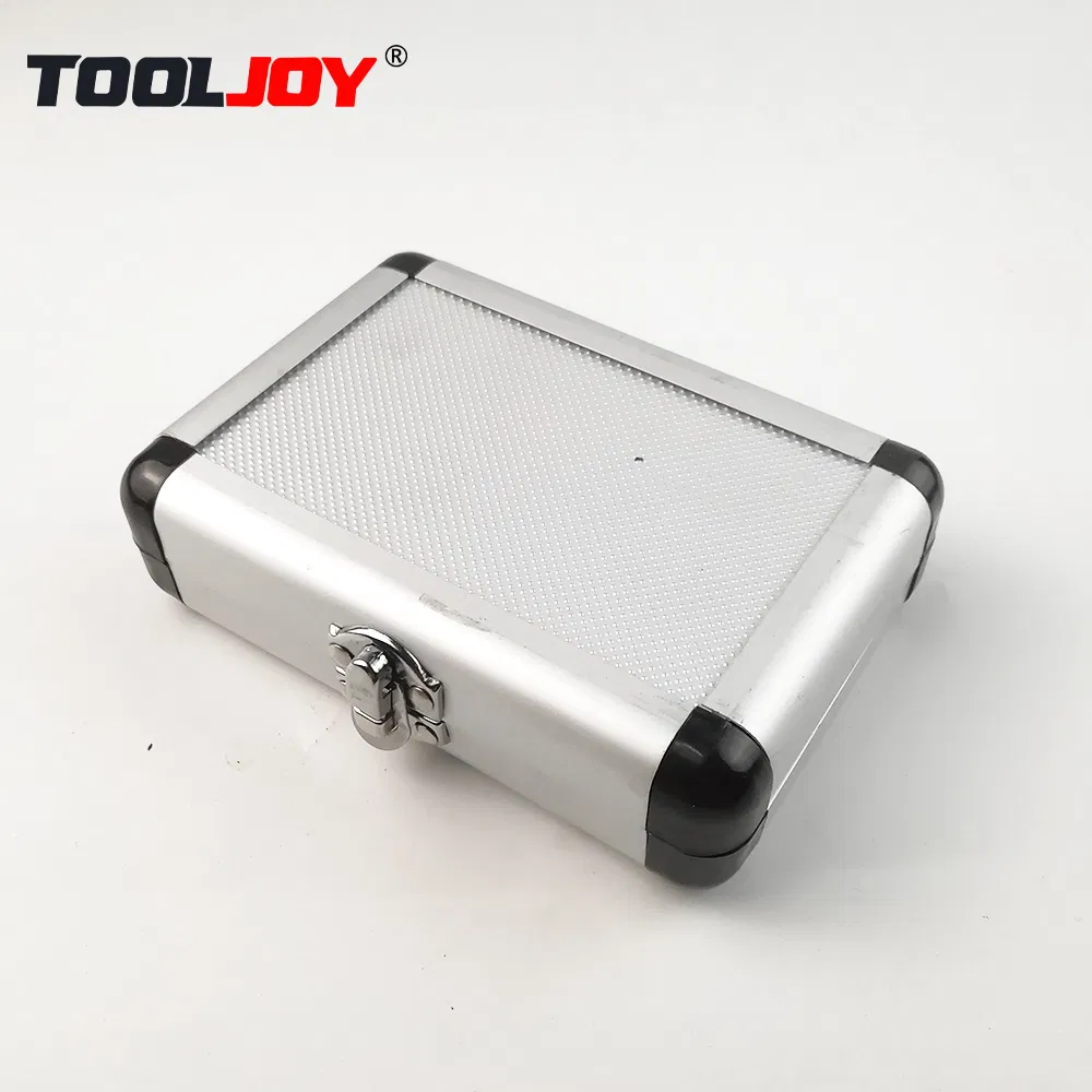 High Speed Steel 4241 6PCS Triangle Shank Titanium Coated Step Drills Bits Set in Aluminum Case