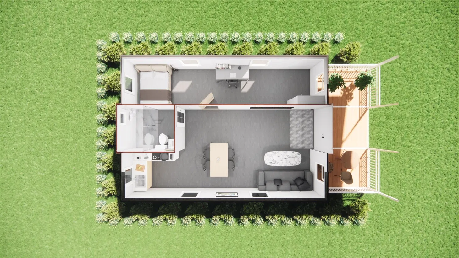 Versatile Portable Foldable Container Home for Modern Living Smart House Price